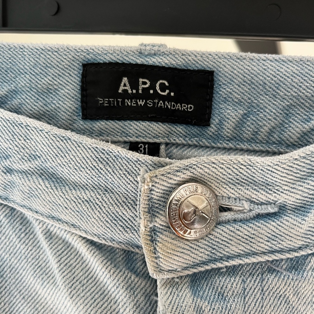 Mens APC Jeans Light Wash